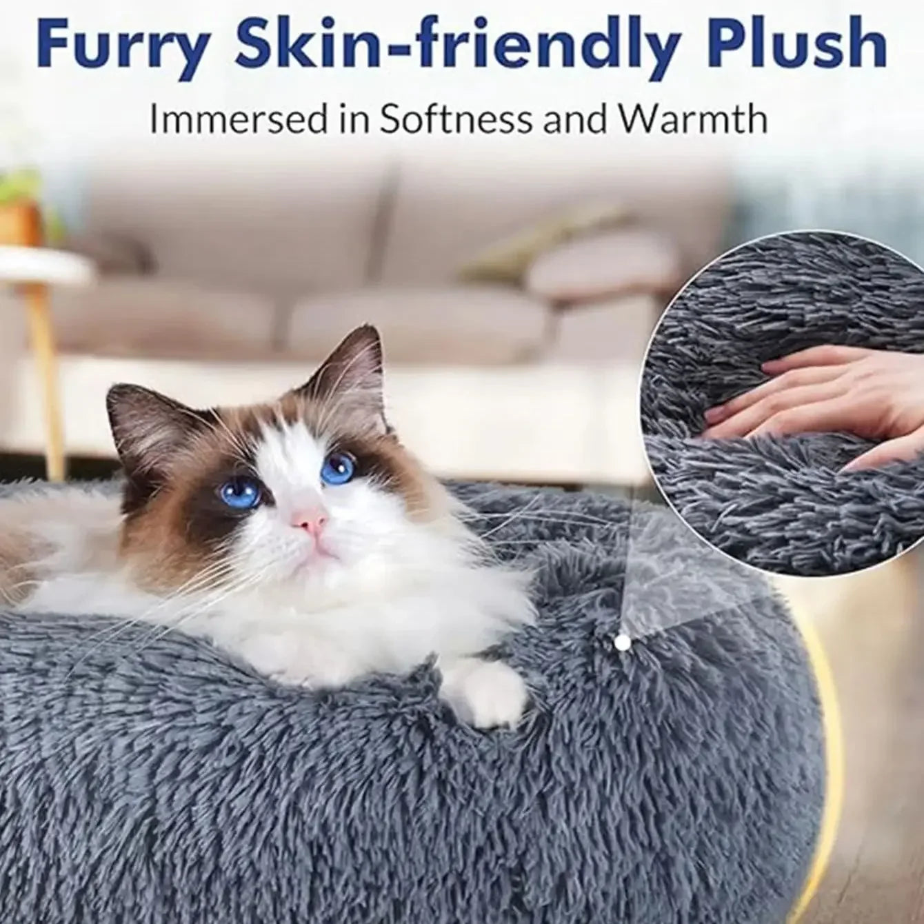 FluffNap Pet Bed